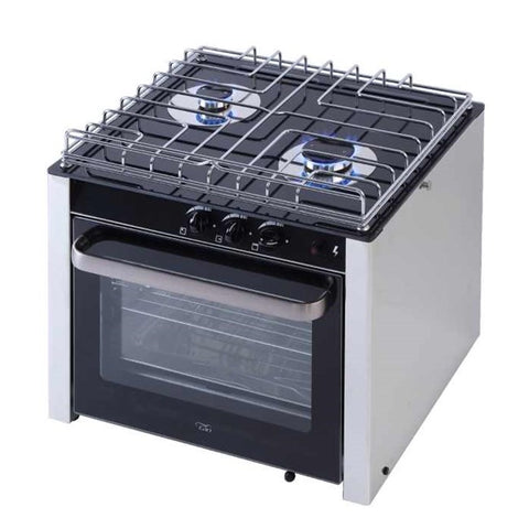 CAN 2 BURNER HOB WITH OVEN - MARINE